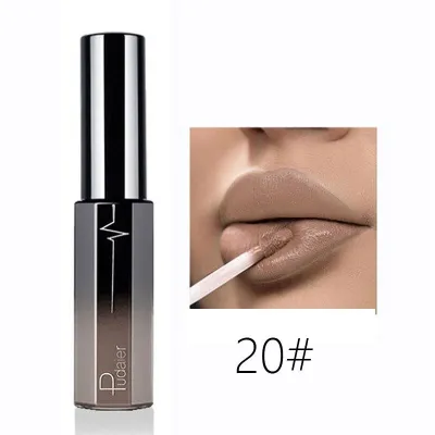 Pudaier Semi Matte Moisturizing Long Lasting Non-Stick Cup Liquid Lip Gloss Universal Skin Various Vitamins