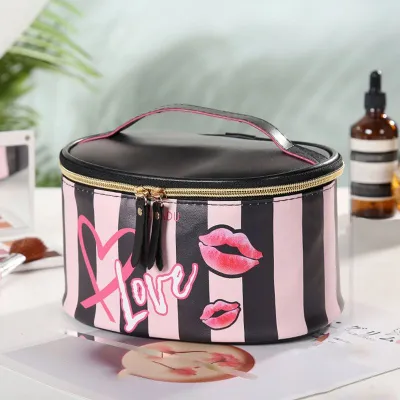 Women Creative Cartoon Print Multifunction Cosmetic Bag with Zipper