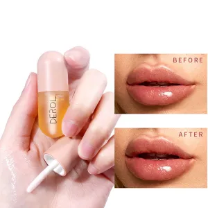 DEROL Enhancer For Fuller & Hydrated Lip Care Serum with Ginger, Universal Skin, 5.5ml, 36 Months