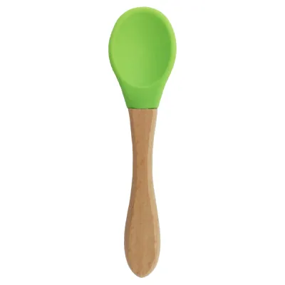Baby Soft Head Tooth Guard Silicone Spoon Kids Accessories