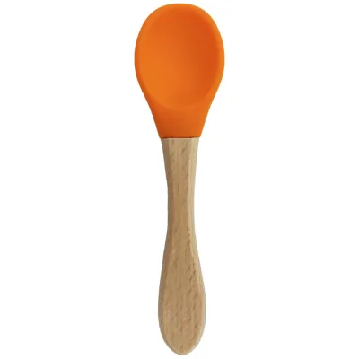 Baby Soft Head Tooth Guard Silicone Spoon Kids Accessories
