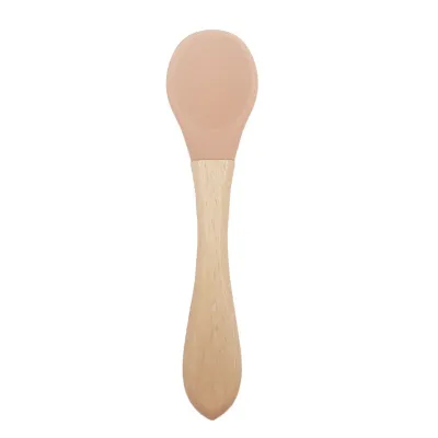 Baby Soft Head Tooth Guard Silicone Spoon Kids Accessories