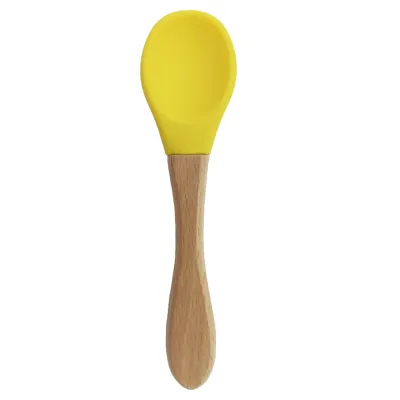 Baby Soft Head Tooth Guard Silicone Spoon Kids Accessories