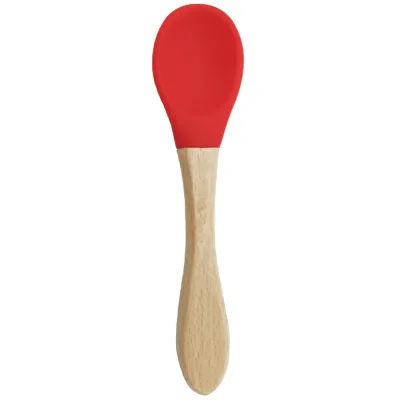 Baby Soft Head Tooth Guard Silicone Spoon Kids Accessories