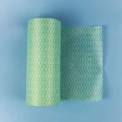 50pcs/pack Simple Kitchen Disposable Non-woven Dish Towel Colorful
