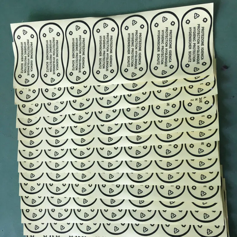 Women Label Underwear Stickers