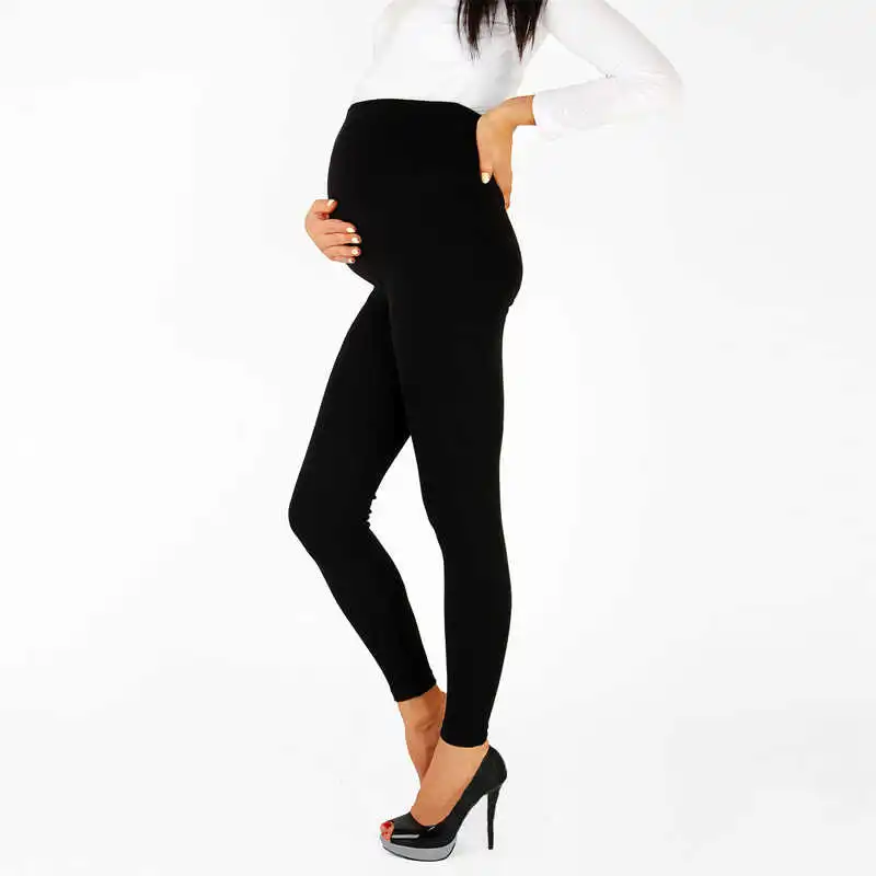 S-XL Women Warm Comfortable Ankle Length Maternity Pants