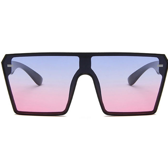 Wholesale Fashion Oversize Square Women Men Flat Top