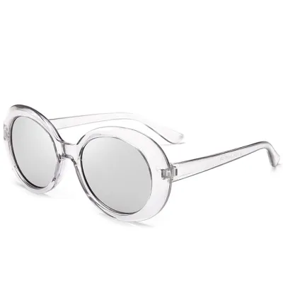 Women's Shade Mirror Square Coating Vintage Sunglasses