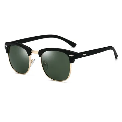 Fashion Polarized Classic Retro Round Unisex Driving Sunglasses