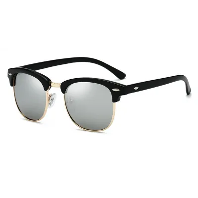 Fashion Polarized Classic Retro Round Unisex Driving Sunglasses
