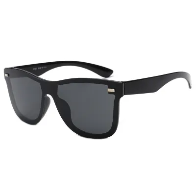 Retro Mirror Shades Unisex Polycarbonate Sunglasses