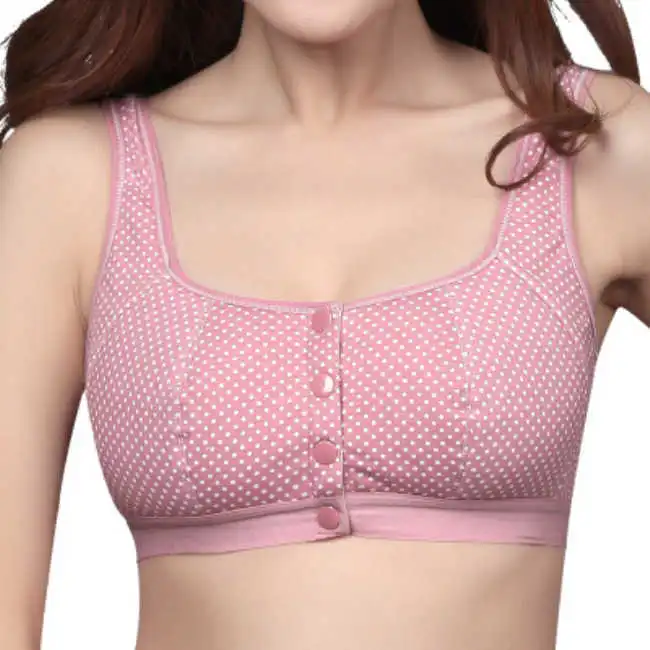 Breastfeeding Wireless Sweat Breathable Cotton Bralette