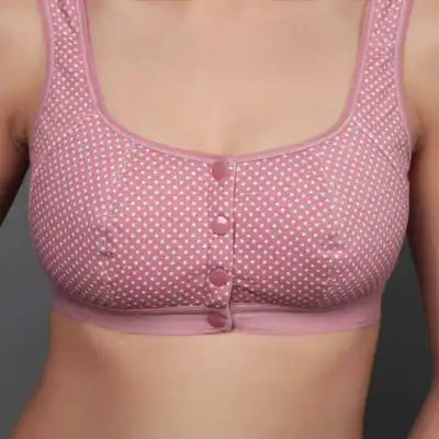 Breastfeeding Wireless Sweat Breathable Cotton Bralette