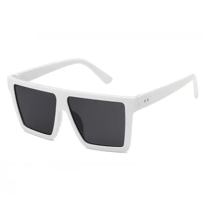 Fashion Square Frame Unisex Sunglasses AC Lens PC Frame