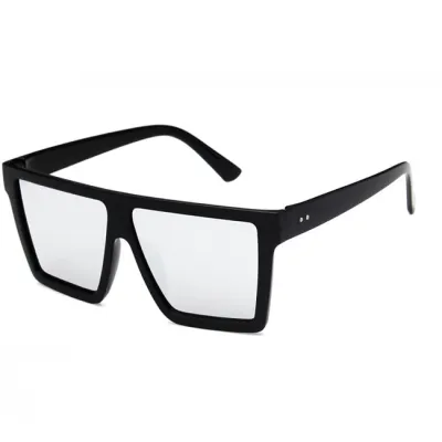 Fashion Square Frame Unisex Sunglasses AC Lens PC Frame