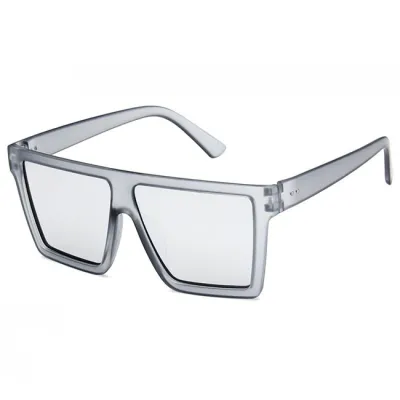 Fashion Square Frame Unisex Sunglasses AC Lens PC Frame