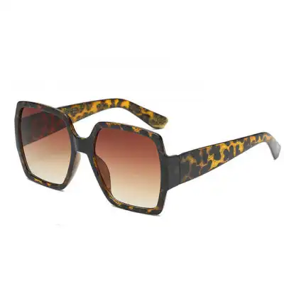Retro Big Frame Double Color Vintage Sunglasses
