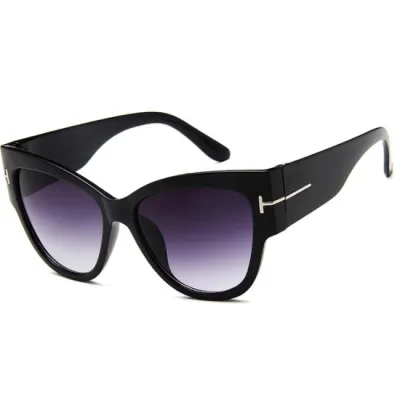 Fashion Gradient Cat Eye Women Vintage Sunglasses