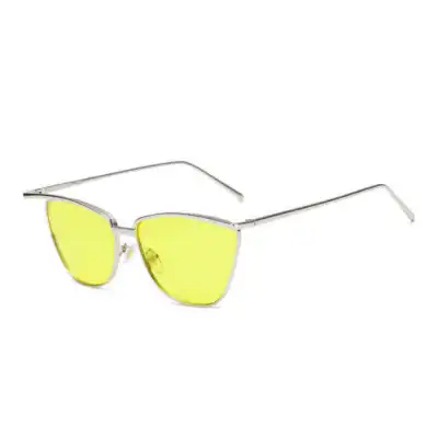 Vintage Shades Tinted Lens Sunglasses Metal Frame Resin Lens