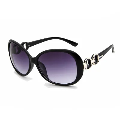 Creative Design Women Fashion Round Frame AC Lens Sunglasses
