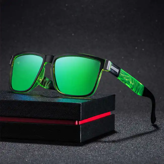 Polarized Square Frame Summer Sunglasses for Men Women