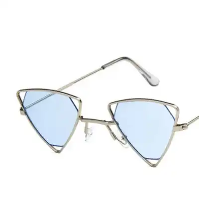 Men Women Openwork Metal Frame Fashion Vintage Sunglasses