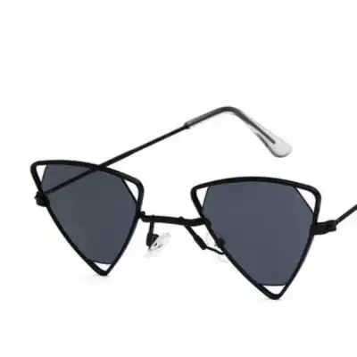 Men Women Openwork Metal Frame Fashion Vintage Sunglasses