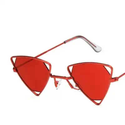 Men Women Openwork Metal Frame Fashion Vintage Sunglasses