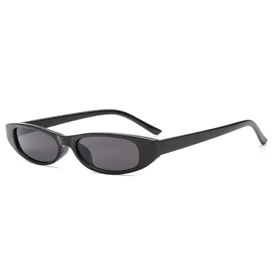Small Frame Solid Color Fashion Women Sunglasses