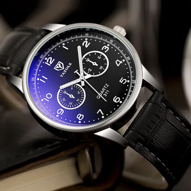 Men Business Casual Waterproof Quartz Watch