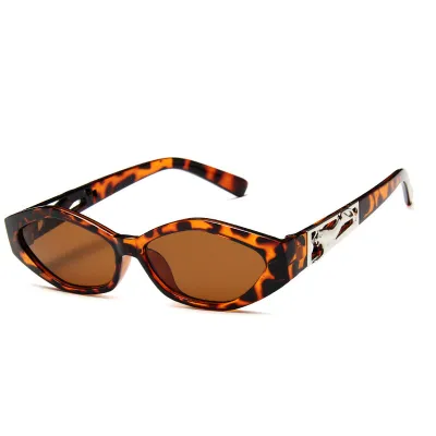 Women Vintage Oval Frame Sunglasses