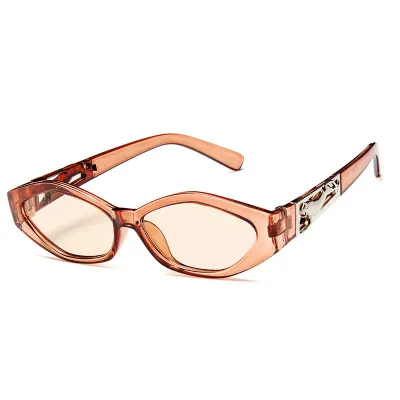 Women Vintage Oval Frame Sunglasses