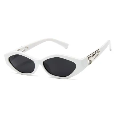 Women Vintage Oval Frame Sunglasses