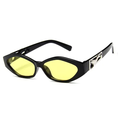Women Vintage Oval Frame Sunglasses