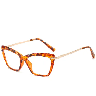 Fashion Women Square Full Frame Metal Vintage Sunglasses