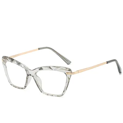 Fashion Women Square Full Frame Metal Vintage Sunglasses