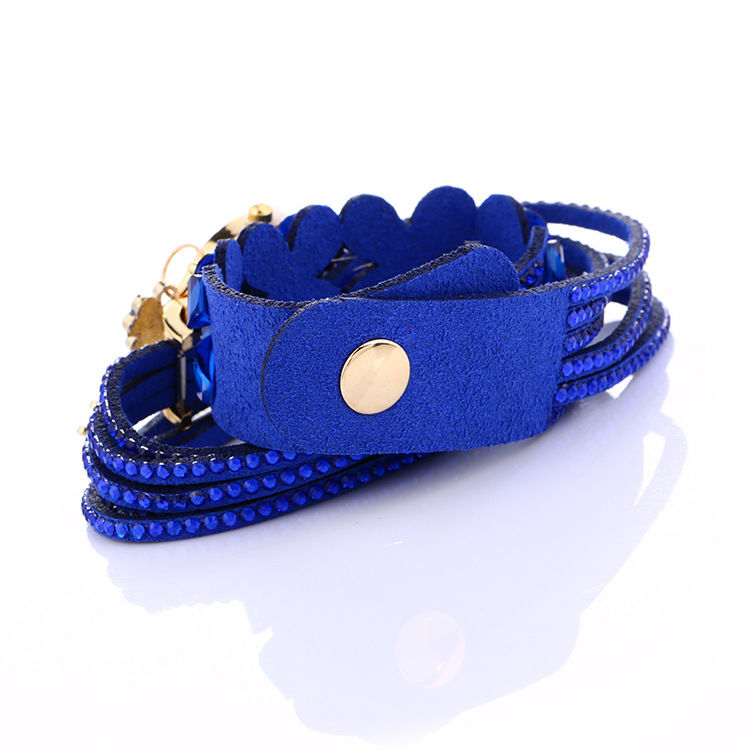 Wholesale Fashion Flower Shaped Band Women Bracelet Wrist Watch