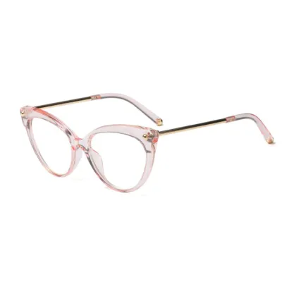 Cat Eye Leopard Pattern Frame Women Fashion Eyewear Sunglasses