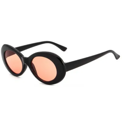 Round Retro Sunglasses for Men Women Fashion Resin Lens Plastic Frame