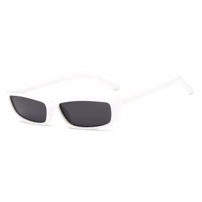 Vintage Rectangle Small Frame Men Women Sunglasses