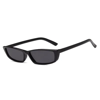 Vintage Rectangle Small Frame Men Women Sunglasses