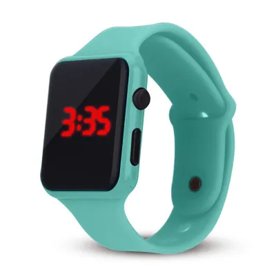 Digital Fitness LED Shell Adjustment Student Adult Electronic Watch