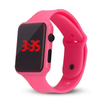 Digital Fitness LED Shell Adjustment Student Adult Electronic Watch