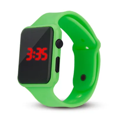 Digital Fitness LED Shell Adjustment Student Adult Electronic Watch