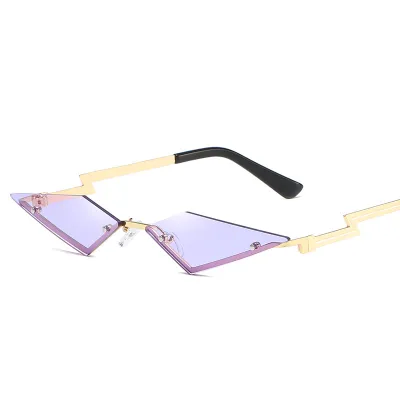 Fashion Creative Rimless Women Vintage Sunglasses