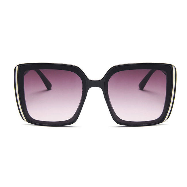 Wholesale Women Fashion Square Big Frame Sunglasses