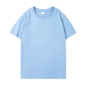 Customized Children Kids Lapel Short-Sleeved Cotton Advertising Polo Shirt T-Shirt