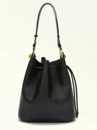Women Vintage Stone Print Large Capacity Zip Handle Shoulder Bag
