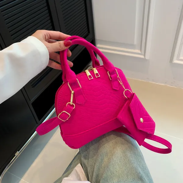 Wholesale women's stone shell bag 2022 candy color handbag fashion